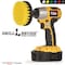 Drillbrush Cleaning Supplies - Scrub Brush - Bathroom Accessories - Drill Brush 4in-Lim-Yellow-Short-QC - alternate 4